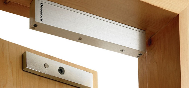 Magnetic lock installation Colton